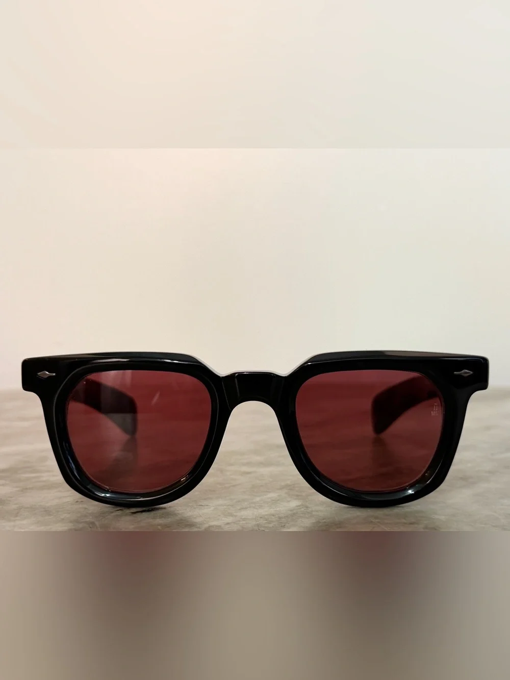 JACQUES MARIE MAGE VENDOME SABER SUNGLASSES 💯 AUTHENTIC BLACK PINK JAPAN $1000
